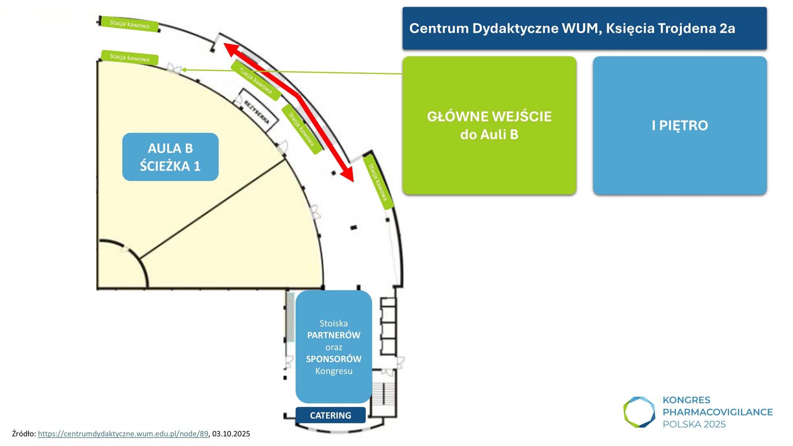 Oznaczenie I piętra